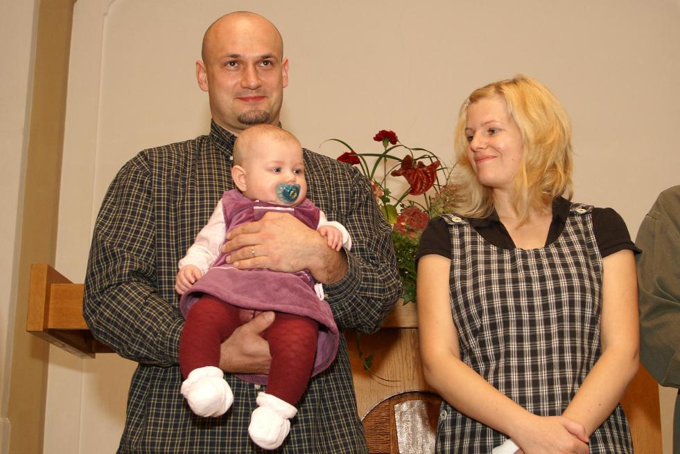 Tomáš+Martina s Natálkou